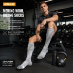 Merino wool hiking socks - Image 3