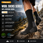 Merino wool hiking socks - Image 4