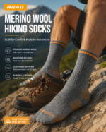 Merino wool hiking socks - Image 3