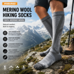 Merino wool hiking socks - Image 4